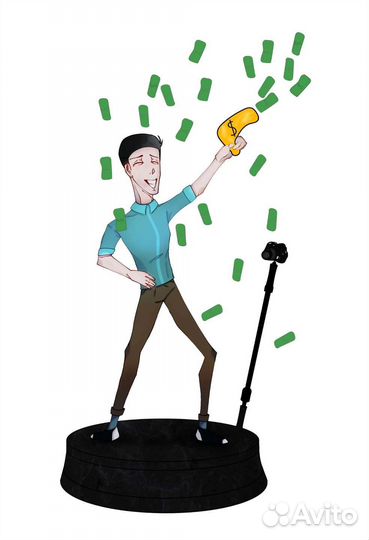 Видеоспиннер Видеоселфи 360 видео спинер селфи