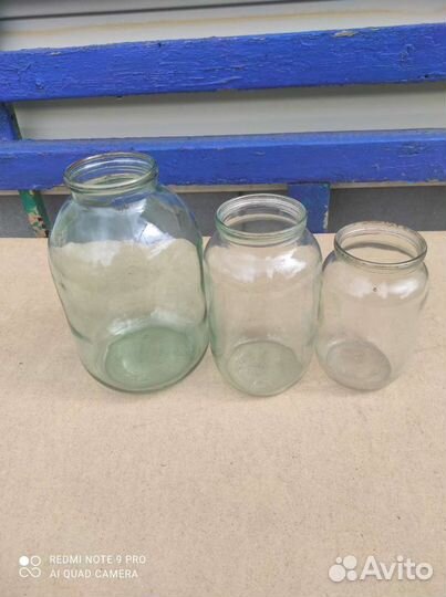Банки от 0;5 до0,7 литра