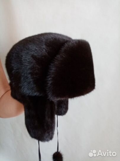 Шапка норковая женская