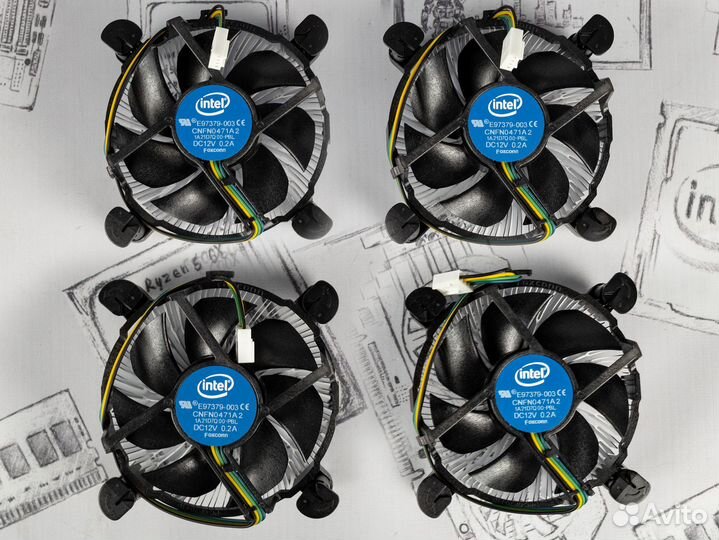 Кулер для процессора Intel Original