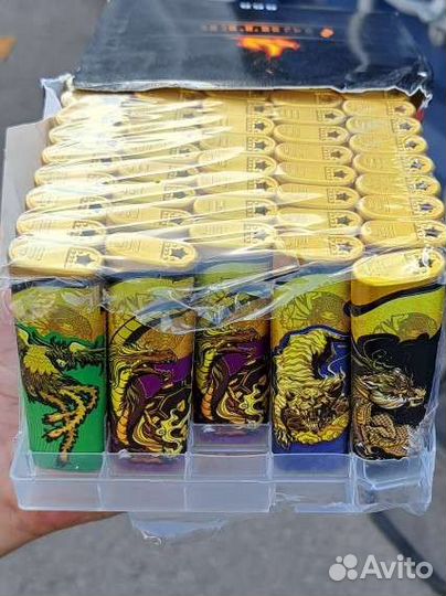 Зажигалка газовая турбо