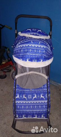 Коляска санки