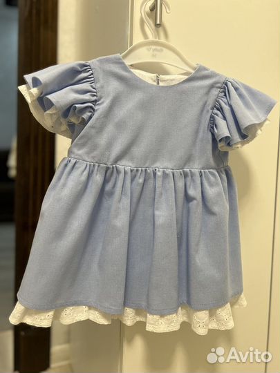 Платье для девочки 80-86