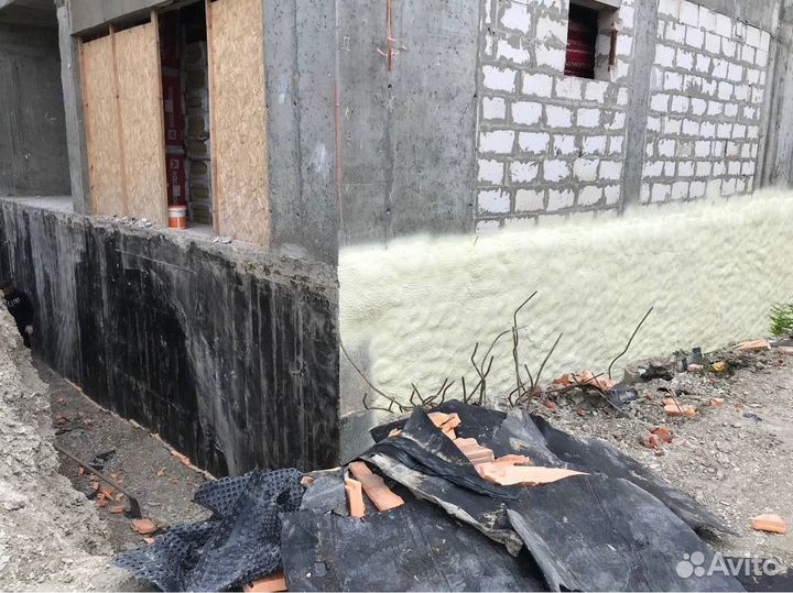 Утепление фасадов пеноизолом