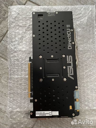 Видеокарта asus GeForce GTX 770 DirectCU II OC 2GB