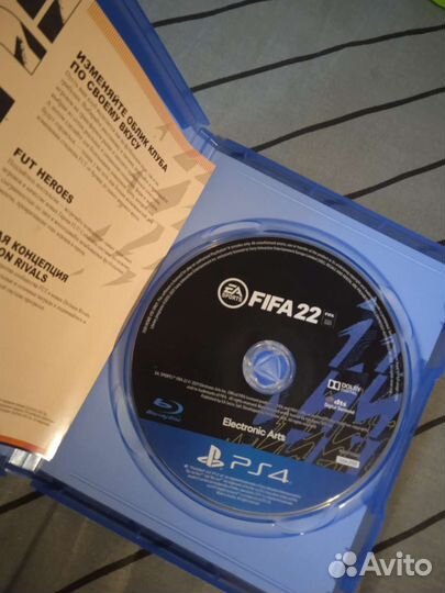 Игра для приставки ps4 FIFA 22
