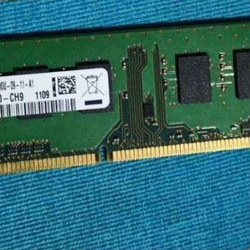 Оперативная память Samsung DDR3 2gb 1333