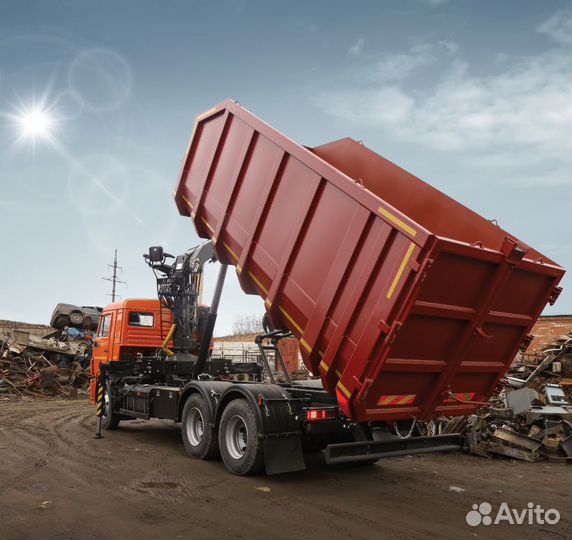 КамАЗ 65115-3094-48 с КМУ, 2022