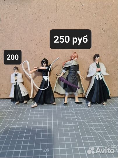 Аниме фигурки блич, ванпис, хеталия, алхимик