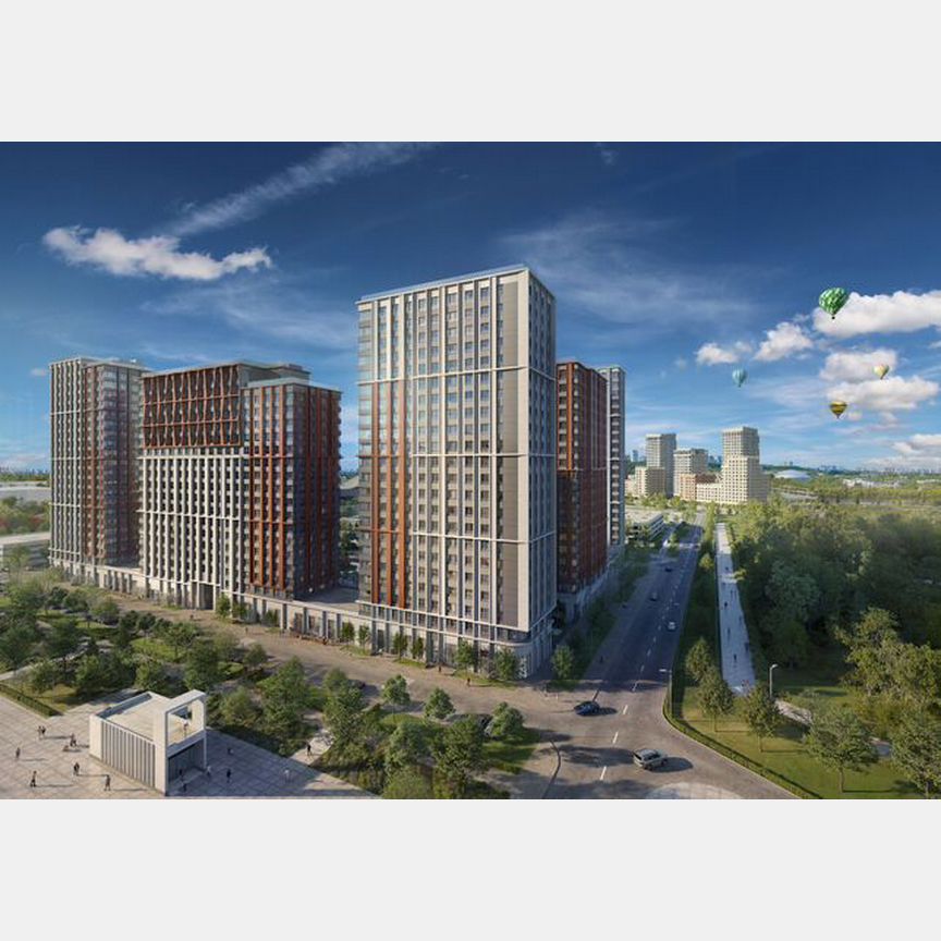 Квартира-студия, 28,1 м², 7/21 эт.