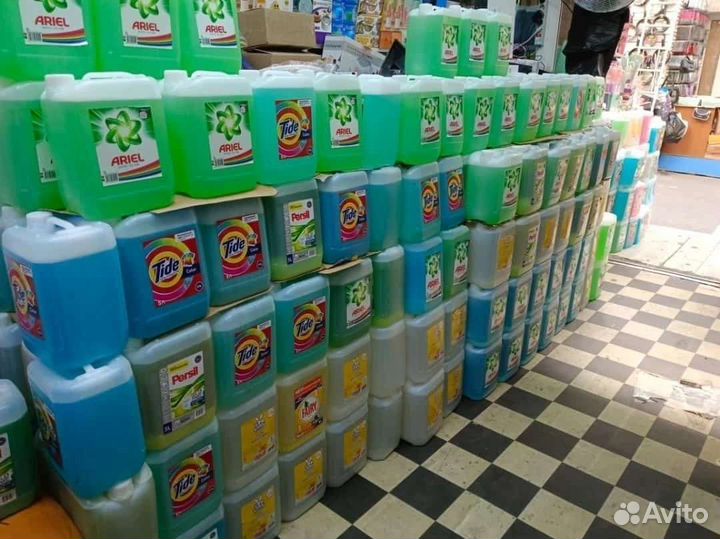 Стиральный порошок гель химия