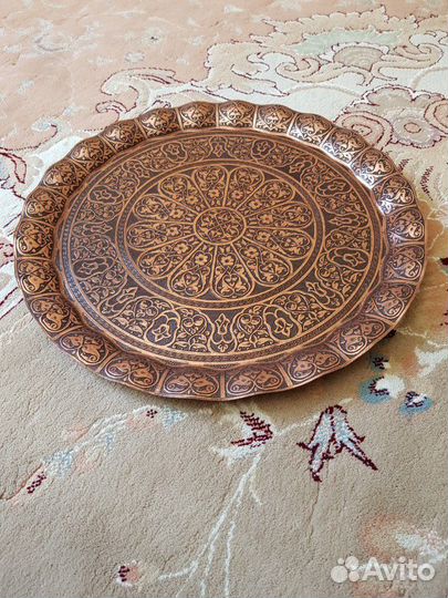 Поднос металлический