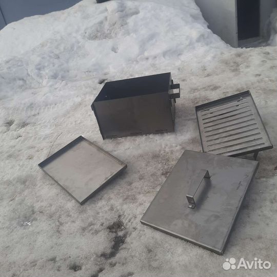 Коптильня горячего копчения 2мм