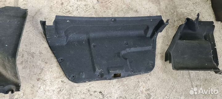 Chevrolet aveo т250 обшивка багажника