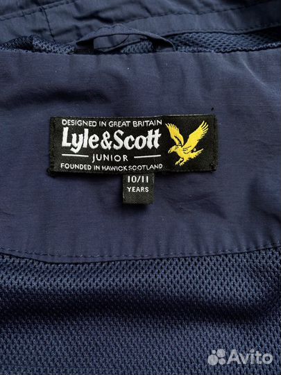 Куртка ветровка на мальчика Lyle & Scott, оригинал