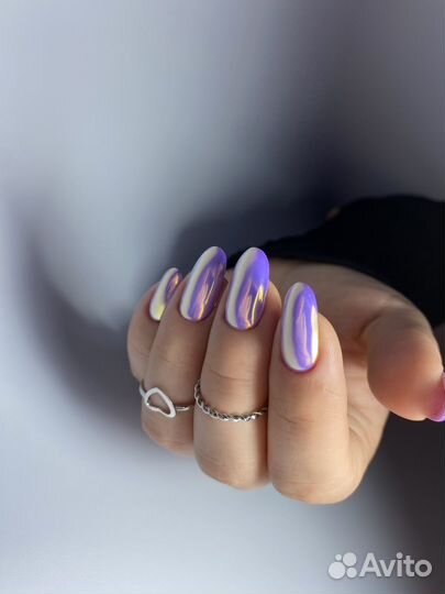 Маникюр гель лак наращивание педикюр