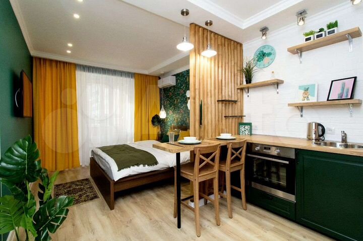 Квартира-студия, 28 м², 15/25 эт.