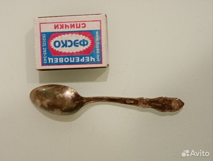 Ложечка СССР с серебрением