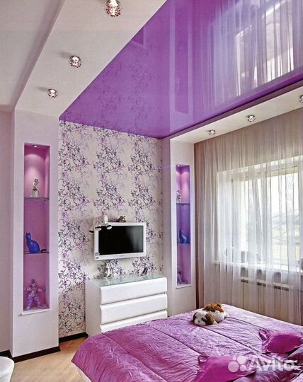 Натяжные потолки