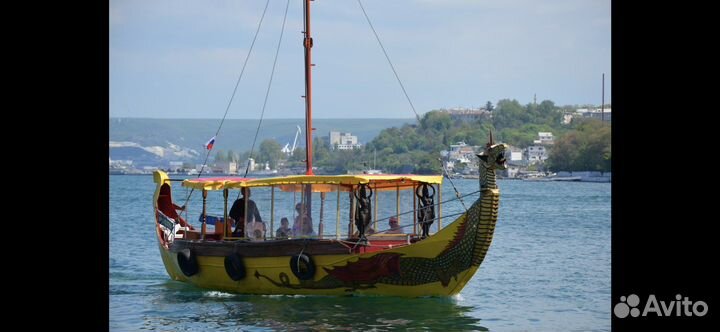 Продам яхту-ладью для морских прогулок