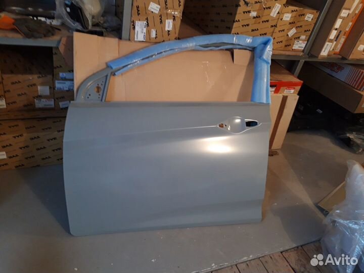 Дверь передняя левая хендай солярис