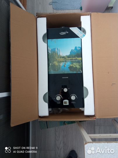 Газовая колонка оазис