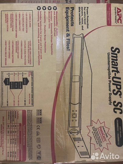 Ибп APC Smart-UPS SC450RMI 1U