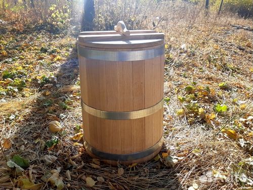 Кадка дубовая 50 литров