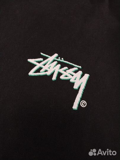 Футболка stussy черная