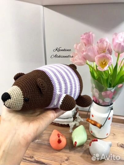 Мягкая игрушка медвежонок