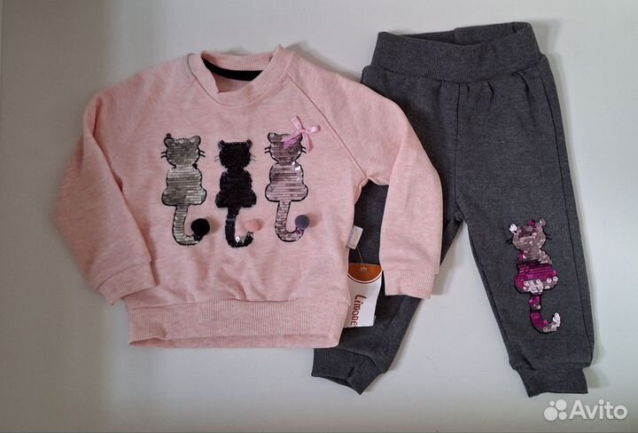 Толстовка 12 мес и штанишки на 9 мес