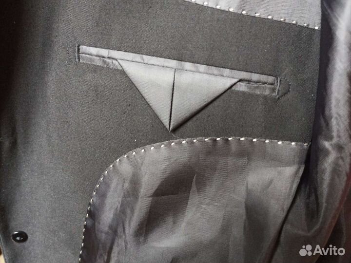 Пиджак черный 8-10 лет