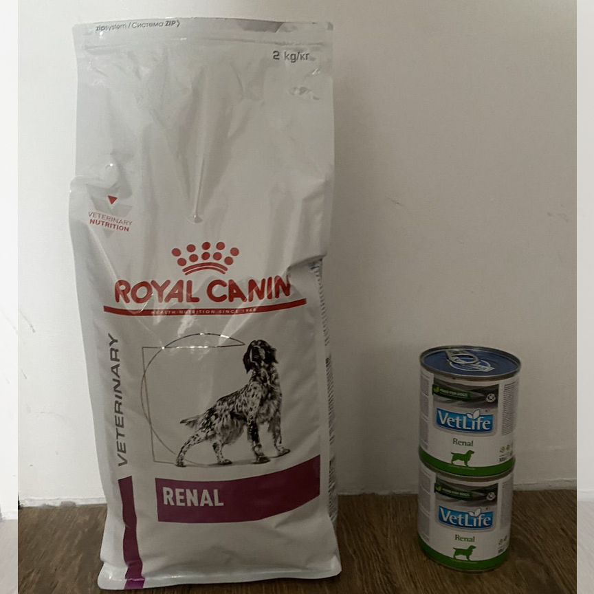 Корм для собак royal canin renal