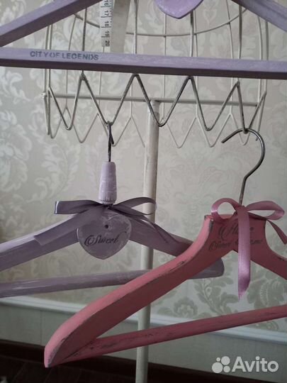 Плечики деревянные,интерьерные, винтаж