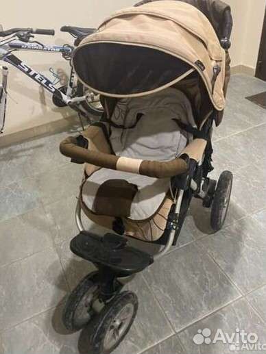Всесезонная прогулочная коляска capella