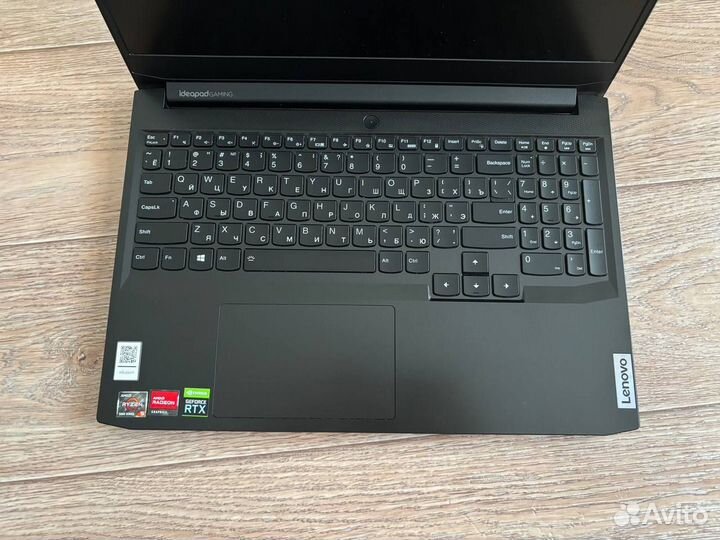 Ноутбук игровой Lenovo IP Gaming 3 15ACH6 15.6