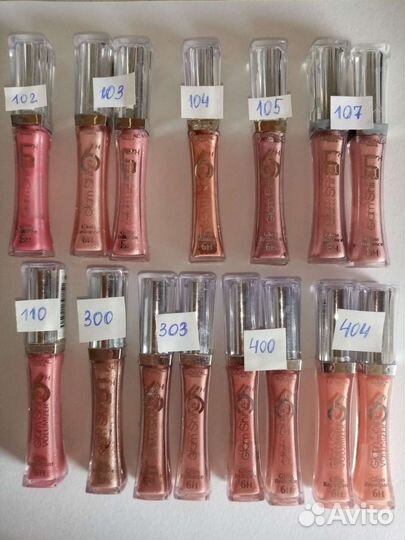 Блеск для губ loreal glam shine