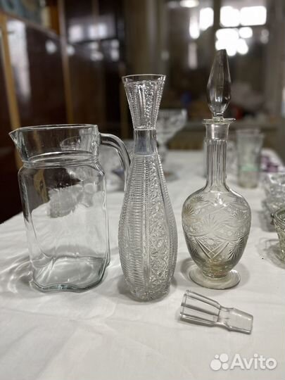 Салатница ваза солонка конфетница хрусталь стекло