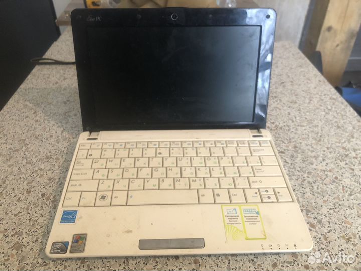 Ноутбук asus eee pc1001ha