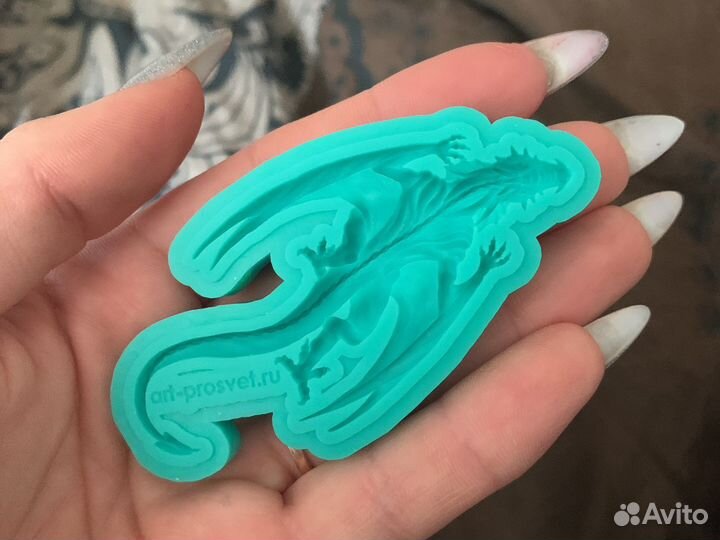Форма силиконовая дракон