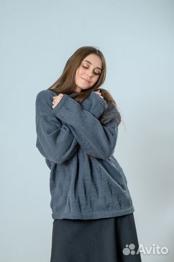 Свитер женский оверсайз новый