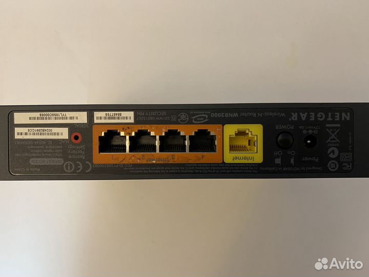 Wi-Fi роутер Netgear WNR2000