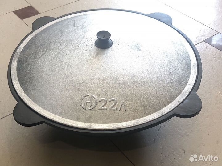 Узбекский чугунный казан premium