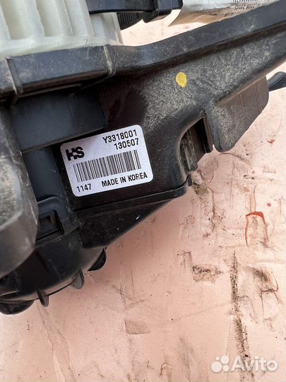 Моторчик отопителя печки задний cadillac escalade