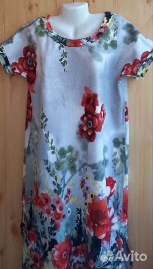 Платье летнее женское 50-52.Бронь для Лилии