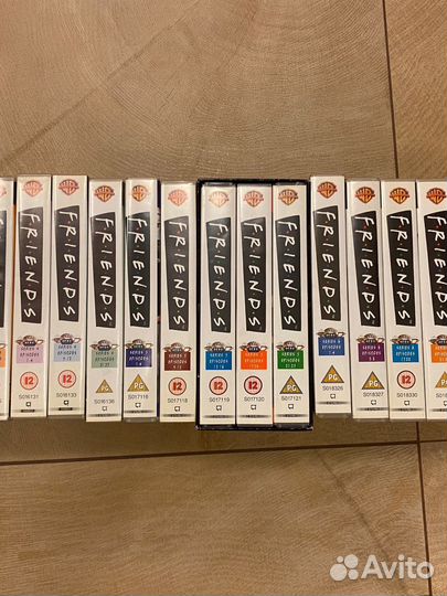 Видеокассеты vhs фильмы Друзья Friends