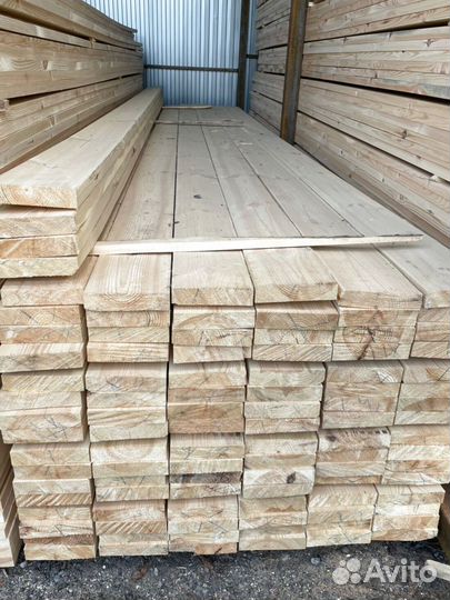 Доска обрезная 50х200х6000мм