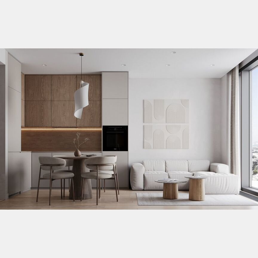 1-к. квартира, 44,8 м², 10/46 эт.