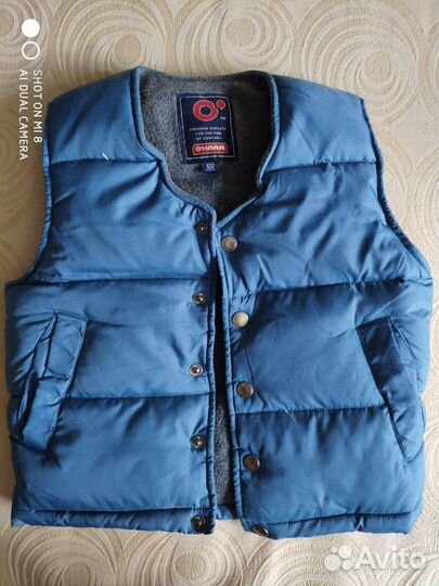 Жилет детский утеплённый охара