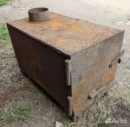 Печь дровяная железная